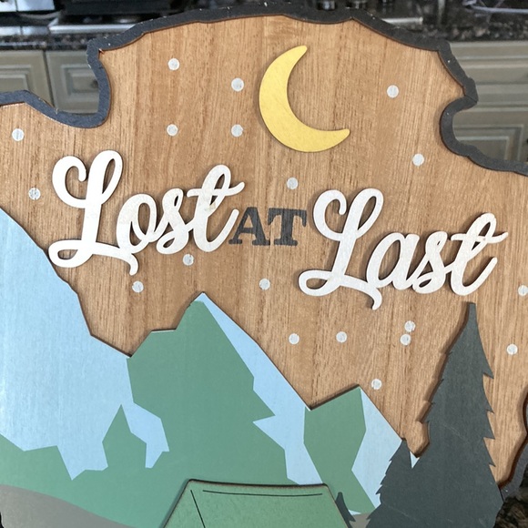 ASHLAND LOST AT LAST WALL DECOR NWT - Picture 3 of 6